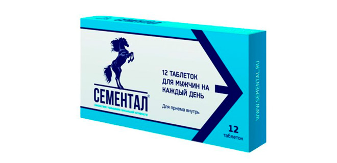 Упаковка препарата Сементал