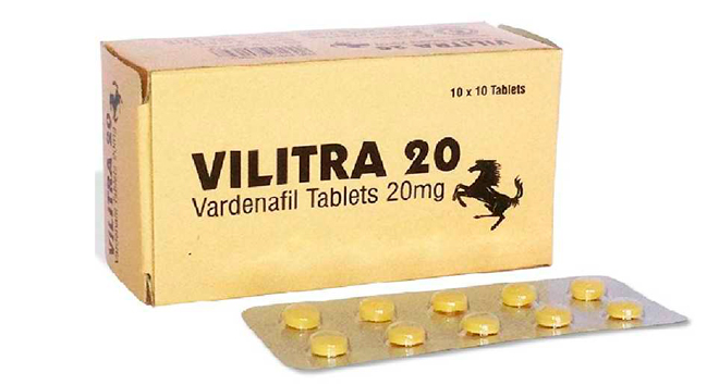 Таблетки Вилитра 20 мг
